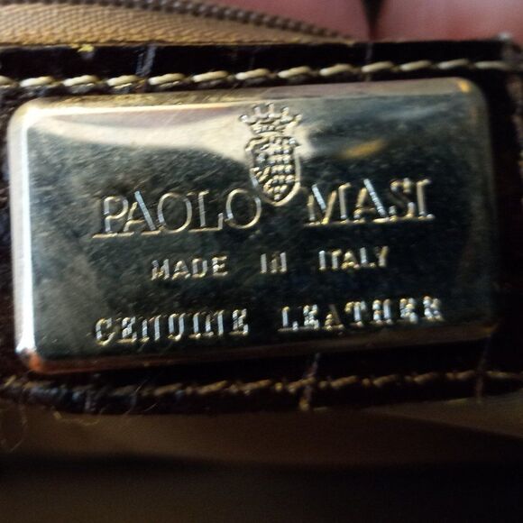 Vintage Paolo Masi Fur and Leather Wristlet Cottagecore Granny Chic Grandmacore - Picture 10 of 10